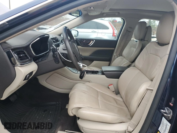 2017 Lincoln Continental Reserve with VIN 1LN6L9RP5H5637448, listed as a Copart auction lot 44583065 with 107,371 mi miles and Salvage Title. Bid and sale history available at carsss.com. Image 7.