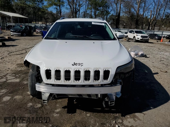 2020 Jeep Cherokee Limited with VIN 1C4PJLDB6LD542516, listed as a Copart auction lot 45635295 with 58,146 mi miles and Salvage Title. Bid and sale history available at carsss.com. Image 5.
