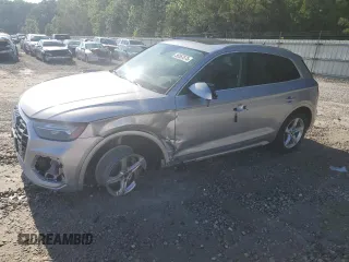 2023 Audi Q5 Premium z VIN WA1ABAFY2P2048917, wystawiony jako Copart lot #56557675 z przebiegiem 59 113 mil mil oraz Szkoda całkowita • Salvage title. Historia ofert i sprzedaży dostępna na DreamBid. Obrazek 1.