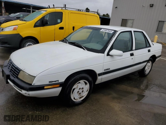 1993 Chevrolet Corsica LT z VIN 1G1LT53T4PY262289, wystawiony jako Copart lot #81687643 z przebiegiem 236 597 mil mil oraz Czysty tytuł • Clean title. Historia ofert i sprzedaży dostępna na DreamBid. Obrazek 1.