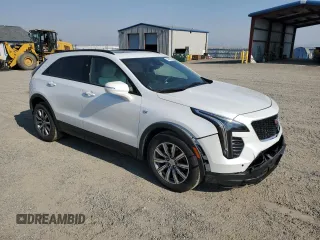 2021 Cadillac XT4 AWD Sport with VIN 1GYFZFR43MF032608, listed as a Copart auction lot 74906524 with 55,751 mi miles and Salvage title. Bid and sale history available at DreamBid. Image 4.