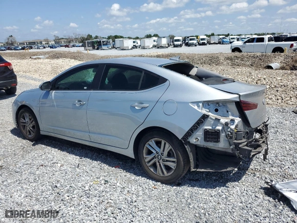 2020 Hyundai Elantra Value Edition with VIN KMHD84LF1LU954881, listed as a Copart auction lot 51143805 with 105,100 mi miles and Non Repairable. Bid and sale history available at carsss.com. Image 2.