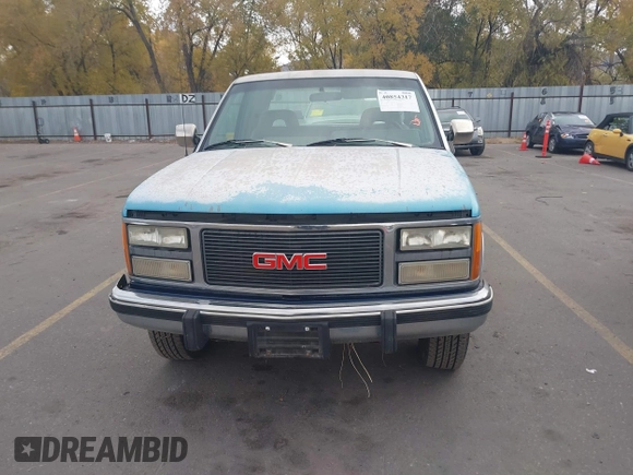 1993 GMC Sierra 1500 with VIN 1GTGC29N2PE564309, listed as a IAAI auction lot 40854317 with 112,341 mi miles and . Bid and sale history available at DreamBid. Image 6.