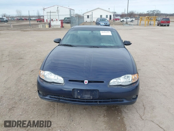 2001 Chevrolet Monte Carlo SS with VIN 2G1WX15K519292279, listed as a IAAI auction lot 41537531 with 104,031 mi miles. Bid and sale history available at carsss.com. Image 13.