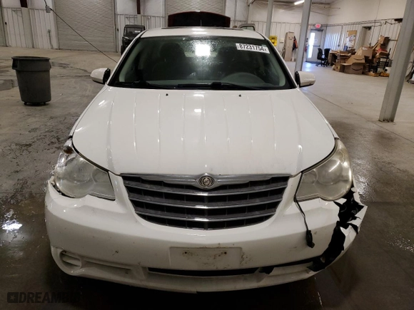 2009 Chrysler Sebring Touring *Ltd Avail* with VIN 1C3LC56D59N557163, listed as a Copart auction lot 87231754 with 124,110 mi miles and Salvage Title. Bid and sale history available at carsss.com. Image 5.