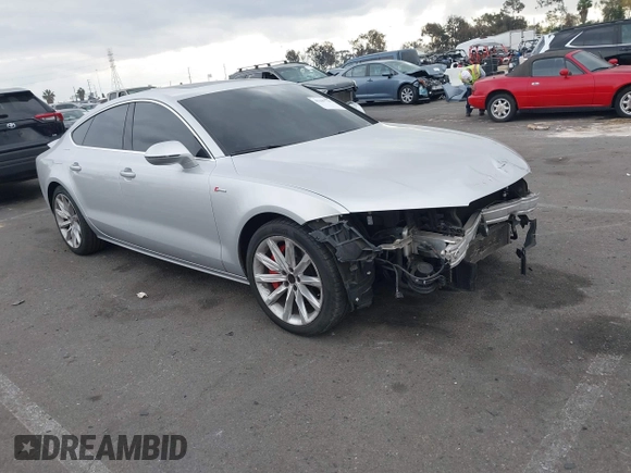 2013 Audi A7 3.0 Premium Plus with VIN WAUYGAFC7DN076830, listed as a IAAI auction lot 41447727 with 107,517 mi miles. Bid and sale history available at carsss.com. Image 1.