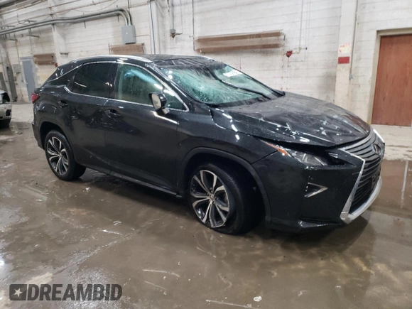 2017 Lexus RX with VIN 2T2BZMCAXHC080771, listed as a Copart auction lot 72456972 with 40,381 mi miles. Bid and sale history available at carsss.com. Image 4.