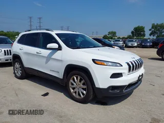 2016 Jeep Cherokee Limited z VIN 1C4PJMDB2GW253553, wystawiony jako IAAI lot #42802413 z przebiegiem 107 673 mil mil oraz . Historia ofert i sprzedaży dostępna na DreamBid. Obrazek 1.