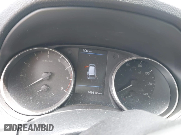 2019 Nissan Rogue SV with VIN KNMAT2MT2KP514826, listed as a IAAI auction lot 42657767 with 109,340 mi miles and . Bid and sale history available at DreamBid. Image 7.