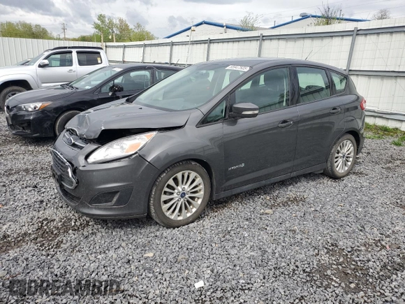 2018 Ford C-Max SE with VIN 1FADP5AU2JL105821, listed as a Copart auction lot 55947505 with 60,379 mi miles and Salvage Title. Bid and sale history available at DreamBid. Image 1.