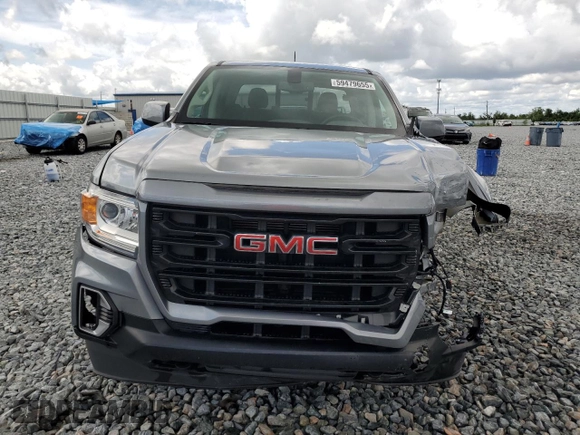2021 GMC Canyon 2WD Elevation z VIN 1GTG5CEN5M1197513, wystawiony jako Copart lot #59479655 z przebiegiem 78 792 mil mil oraz Nie do naprawy • Non repairable. Historia ofert i sprzedaży dostępna na DreamBid. Obrazek 5.