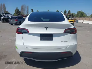 2023 Tesla Model Y Long Range with VIN 7SAYGDEE8PF612438, listed as a IAAI auction lot 41991145 with 29,775 mi miles and . Bid and sale history available at carsss.com. Image 16.