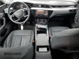 2023 Audi e-tron Premium Plus with VIN WA1LAAGE4PB003588, listed as a Copart auction lot 56502595 with 13,866 mi miles and Salvage title. Bid and sale history available at DreamBid. Image 8.