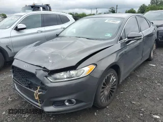 2016 Ford Fusion Titanium with VIN 3FA6P0D98GR221070, listed as a Copart auction lot 59518665 with Not provided miles and Salvage title. Bid and sale history available at DreamBid. Image 1.