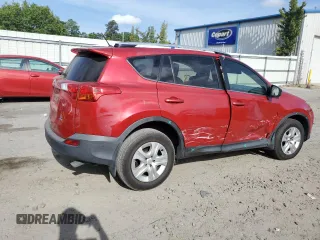 2015 Toyota RAV4 LE with VIN JTMBFREV8FD130660, listed as a Copart auction lot 54376325 with 99,641 mi miles and Salvage Title. Bid and sale history available at DreamBid. Image 3.