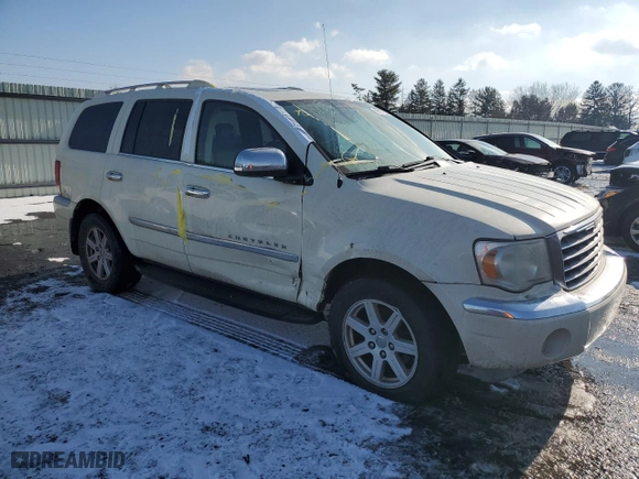 2007 Chrysler Aspen Limited with VIN 1A8HW58P77F528022, listed as a Copart auction lot 89177225 with 240,974 mi miles and Salvage Title. Bid and sale history available at carsss.com. Image 4.