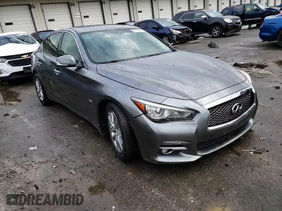 2017 Infiniti Q50 3.0t Signature Edition with VIN JN1EV7AR6HM830339, listed as a Copart auction lot 67737894 with 128,643 mi miles and Salvage Title. Bid and sale history available at carsss.com. Image 11.