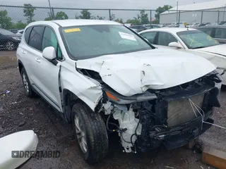 2019 Hyundai Santa Fe SE with VIN 5NMS2CAD1KH032805, listed as a IAAI auction lot 42385798 with Not provided miles and . Bid and sale history available at DreamBid. Image 1.
