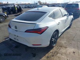 2024 Acura Integra Technology with VIN 19UDE4G74RA004168, listed as a IAAI auction lot 40727572 with 8,147 mi miles and . Bid and sale history available at DreamBid. Image 4.