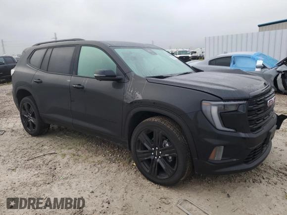 2024 GMC Acadia FWD Elevation z VIN 1GKENKKS8RJ247263, wystawiony jako Copart lot #50558675 z przebiegiem 4 299 mil mil oraz Szkoda całkowita • Salvage title. Historia ofert i sprzedaży dostępna na DreamBid. Obrazek 4.