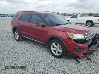 2018 Ford Explorer XLT with VIN 1FM5K7D80JGA34341, listed as a Copart auction lot 52063215 with 102,388 mi miles and Salvage Title. Bid and sale history available at DreamBid. Image 4.