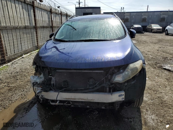 2009 Nissan Murano LE with VIN JN8AZ18W19W105427, listed as a Copart auction lot 45677415 with 177,682 mi miles and Salvage Title. Bid and sale history available at carsss.com. Image 5.