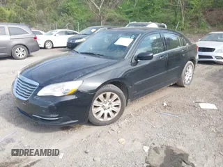 2013 Chrysler 200 LX with VIN 1C3CCBAB7DN568548, listed as a IAAI auction lot 41922392 with 173,255 mi miles. Bid and sale history available at carsss.com. Image 2.