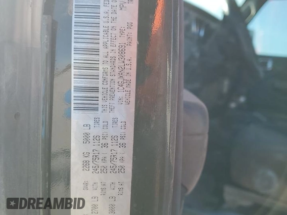 2020 Jeep Wrangler Sport S с VIN 1C4GJXAN2LW308691, выставлен на аукционе Copart как лот 49260195 с пробегом 105 033 миль миль и Списание • Salvage title. История ставок и продаж доступна на DreamBid. Изображение 15.