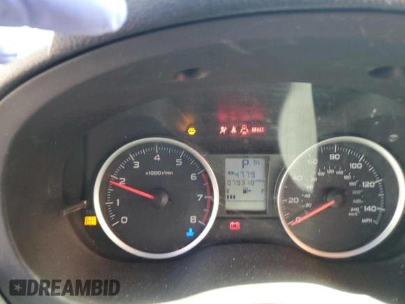 2014 Subaru Forester Premium with VIN JF2SJAEC2EH548865, listed as a Copart auction lot 54209235 with 79,318 mi miles and Salvage Title. Bid and sale history available at DreamBid. Image 9.