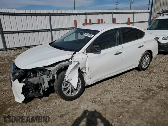 2019 Nissan Sentra SV with VIN 3N1AB7AP6KY241883, listed as a Copart auction lot 49120605 with 101,153 mi miles and Non Repairable. Bid and sale history available at DreamBid. Image 1.