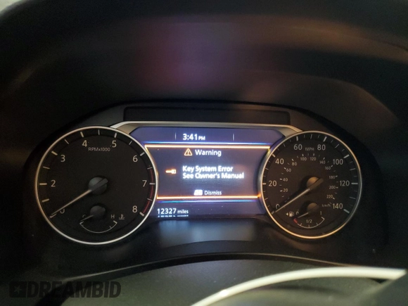 2025 Nissan Altima SV z VIN 1N4BL4DV2SN320249, wystawiony jako Copart lot #56504895 z przebiegiem 12 327 mil mil oraz Szkoda całkowita • Salvage title. Historia ofert i sprzedaży dostępna na DreamBid. Obrazek 9.