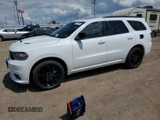 2020 Dodge Durango GT Plus z VIN 1C4RDJDG7LC324459, wystawiony jako Copart lot #58781895 z przebiegiem 137 280 mil mil oraz Szkoda całkowita • Salvage title. Historia ofert i sprzedaży dostępna na DreamBid. Obrazek 1.