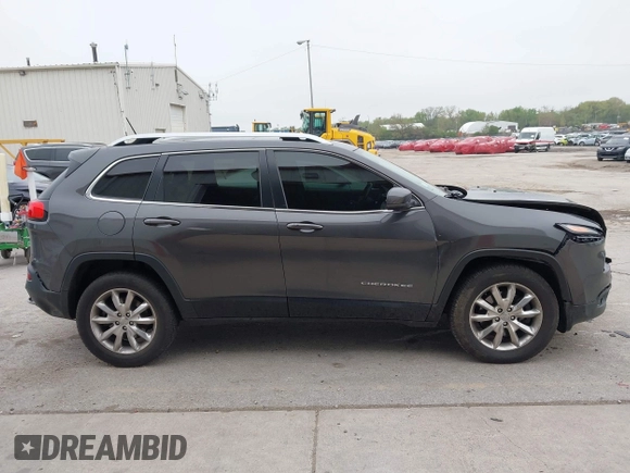 2014 Jeep Cherokee Limited z VIN 1C4PJMDB2EW182111, wystawiony jako IAAI lot #42179182 z przebiegiem 156 257 mil mil oraz . Historia ofert i sprzedaży dostępna na DreamBid. Obrazek 13.