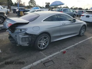 2015 Mercedes-Benz S 550 with VIN WDDXJ8FB7FA005773, listed as a Copart auction lot 43469695 with 83,274 mi miles and Salvage Title. Bid and sale history available at carsss.com. Image 3.