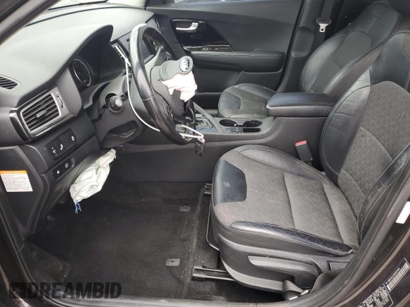 2017 Kia Niro EX with VIN KNDCC3LC1H5057463, listed as a Copart auction lot 52176535 with 167,020 mi miles and Salvage Title. Bid and sale history available at carsss.com. Image 7.
