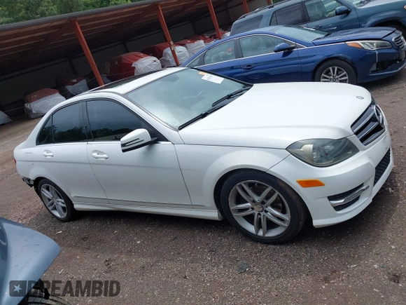 2014 Mercedes-Benz C 250 Sport with VIN WDDGF4HB8EG198230, listed as a IAAI auction lot 42519658 with 152,934 mi miles and . Bid and sale history available at DreamBid. Image 13.