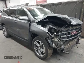 2020 GMC Terrain SLT z VIN 3GKALPEV8LL179358, wystawiony jako IAAI lot #42272738 z przebiegiem 65 962 mil mil oraz . Historia ofert i sprzedaży dostępna na DreamBid. Obrazek 1.