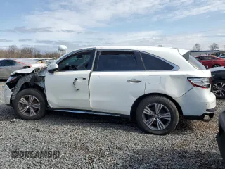 2020 Acura MDX with VIN 5J8YD4H33LL002682, listed as a Copart auction lot 47778055 with 0 mi miles and Salvage Title. Bid and sale history available at carsss.com. Image 2.