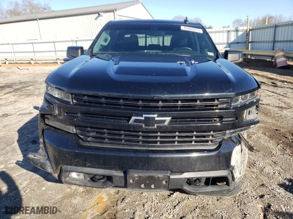 2019 Chevrolet Silverado 1500 RST with VIN 1GCUYEEDXKZ116985, listed as a Copart auction lot 45082075 with 90,627 mi miles and Salvage Title. Bid and sale history available at carsss.com. Image 5.