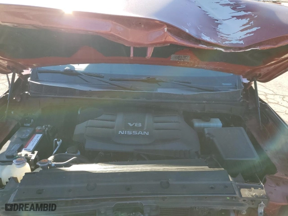2019 Nissan Titan SV with VIN 1N6AA1E55KN520743, listed as a Copart auction lot 42918965 with 0 mi miles and Salvage Title. Bid and sale history available at carsss.com. Image 12.