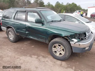 2001 Toyota 4Runner SR5 with VIN JT3HN86RX10326564, listed as a IAAI auction lot 41468293 with 1 mi miles. Bid and sale history available at carsss.com. Image 1.