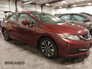 2015 Honda Civic EX with VIN 2HGFB2F84FH566245, listed as a IAAI auction lot 41603522 with 105,467 mi miles. Bid and sale history available at carsss.com. Image 1.