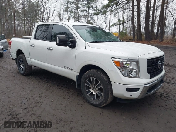 2021 Nissan Titan Pro-4X with VIN 1N6AA1ED3MN507886, listed as a IAAI auction lot 41533292 with 95,947 mi miles and . Bid and sale history available at DreamBid. Image 1.