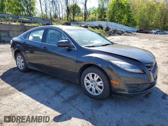 2012 Mazda 6 i Sport with VIN 1YVHZ8BH1C5M00760, listed as a Copart auction lot 54934565 with 180,726 mi miles and Salvage Title. Bid and sale history available at DreamBid. Image 4.