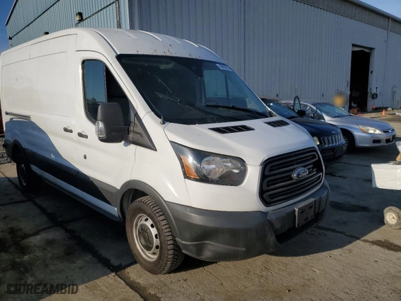 2017 Ford Transit Van with VIN 1FTYR2CM1HKA13858, listed as a Copart auction lot 43993255 with NaN miles and Clean Title. Bid and sale history available at carsss.com. Image 4.