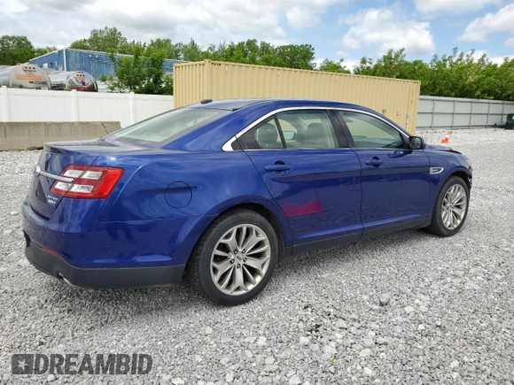 2015 Ford Taurus Limited with VIN 1FAHP2J85FG133521, listed as a Copart auction lot 57411685 with 140,535 mi miles and Salvage title. Bid and sale history available at DreamBid. Image 3.