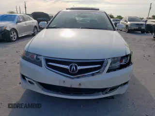 2008 Acura TSX with VIN JH4CL96868C017318, listed as a Copart auction lot 63731945 with 214,248 mi miles and Salvage title. Bid and sale history available at DreamBid. Image 5.
