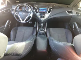 2016 Hyundai Veloster with VIN KMHTC6AD4GU299905, listed as a Copart auction lot 70453733 with 72,665 mi miles. Bid and sale history available at carsss.com. Image 8.