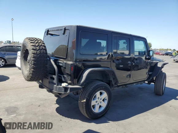 2013 Jeep Wrangler Unlimited Rubicon 10th Anniversary with VIN 1C4HJWFG4DL550832, listed as a Copart auction lot 71633684 with 60,759 mi miles and Salvage title. Bid and sale history available at DreamBid. Image 3.