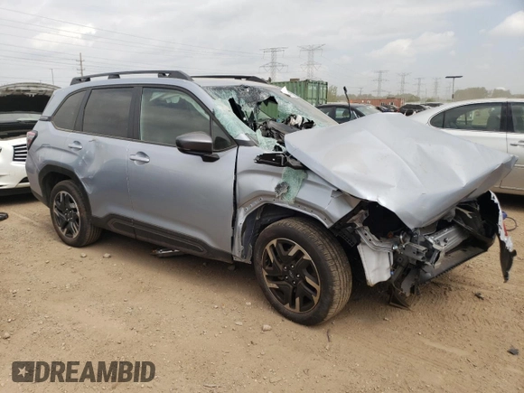 2025 Subaru Forester Limited with VIN JF2SLDRC6SH545601, listed as a Copart auction lot 56981455 with Not provided miles and Salvage title. Bid and sale history available at DreamBid. Image 4.